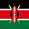 Bandiera del Kenya tricolore nero rosso verde bianco