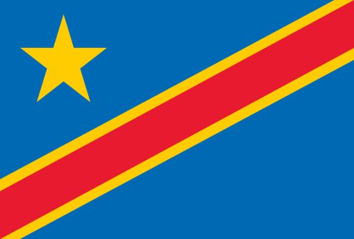 Bandiera della Repubblica Democratica del Congo