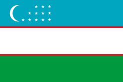 Bandiera dell'Uzbekistan
