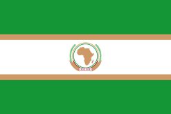Bandiera dell'Organizzazione dell'Unità Africana (OUA) | Drapeau de l'Organisation de l'Unité Africaine |🏳️